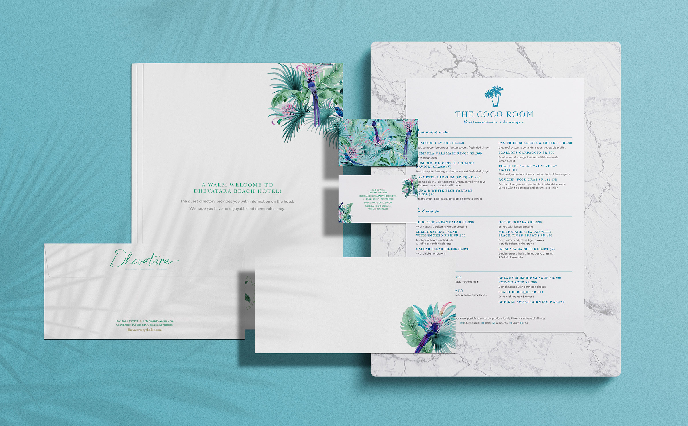 Dhevatara-Beach-Hotel-Stationery-Design