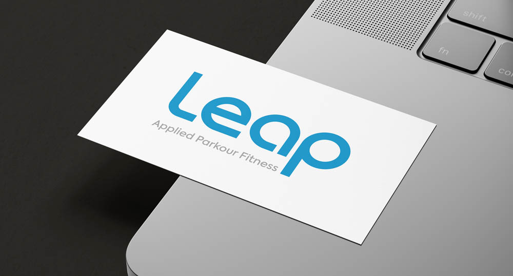 Leap-parkour-business-card-design